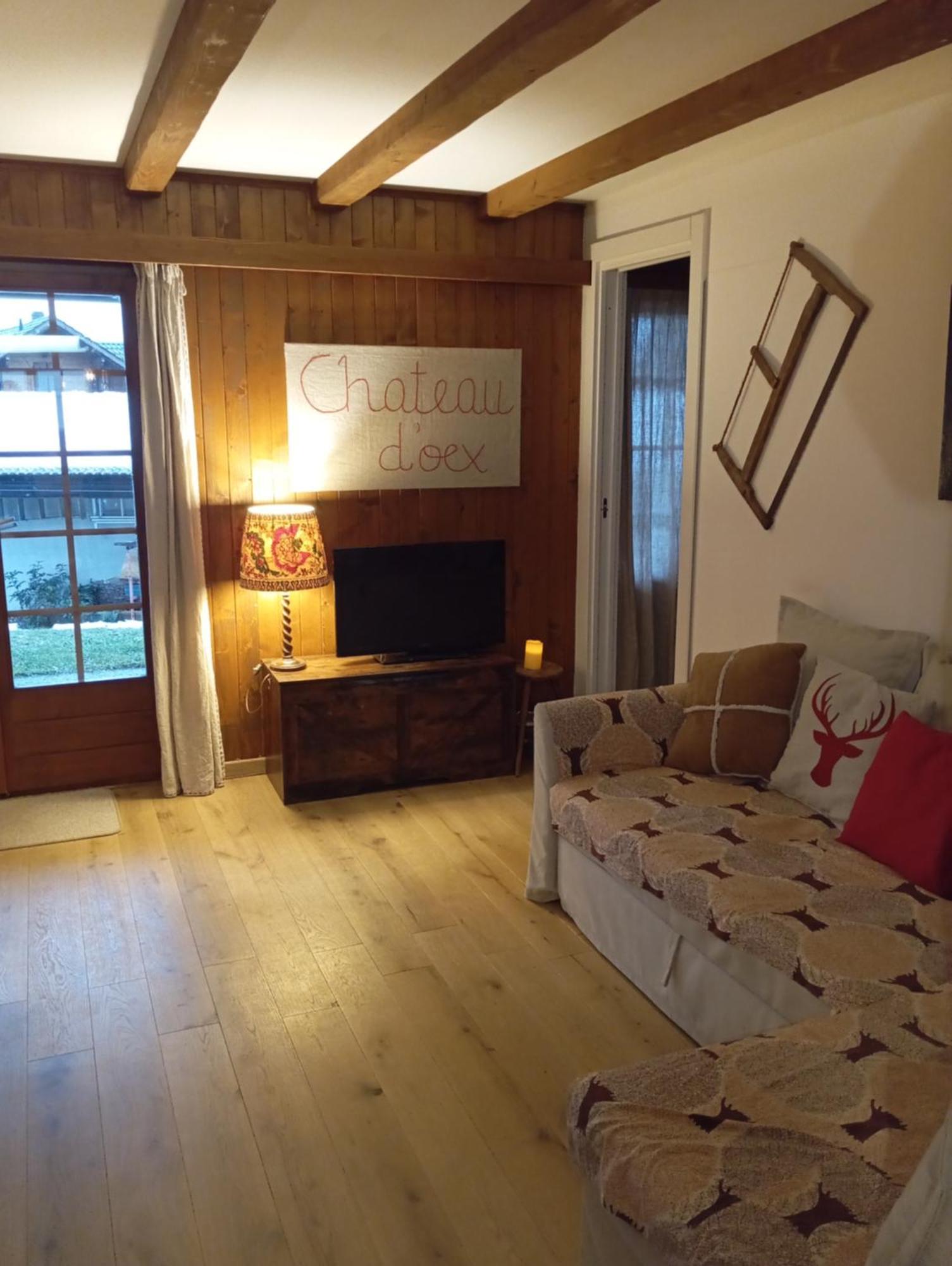 Cozy Apartment In The Heart Of The Alps Chateau-d'Oex Buitenkant foto