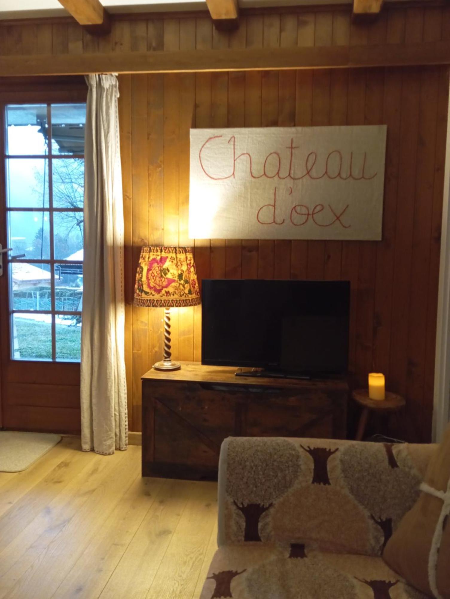 Cozy Apartment In The Heart Of The Alps Chateau-d'Oex Buitenkant foto